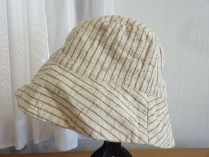  postal men's * lady's postal black  che style hat beige color size 57cm~59cm cap hat cotton cap 