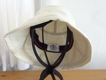 G J.PRESS H メンズ・レディース　つば広ハット　スタイル帽子　ベージュ色　サイズ５７・５cm　キャップ　帽子_画像3