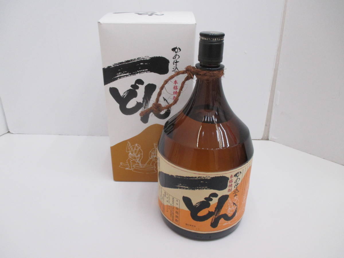 ヤフオク! -「焼酎一どん」(焼酎) (アルコール)の落札相場・落札価格