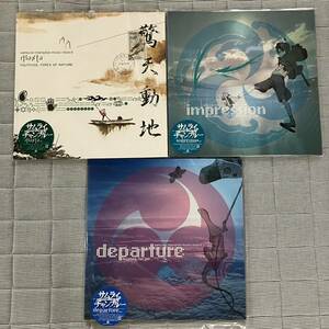 【新品】サムライチャンプルー TSUTCHIE FORCE OF NATURE アナログレコード 3枚セット samurai champloo music record Nujabes fat jon 