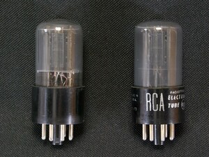 ♪♪RCA 6SN7GT スモーク管 ペア #2325、RCAビンテージ♪♪