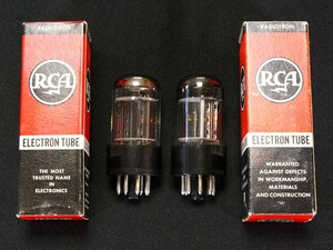 ♪♪RCA 5692 (6SN7GT) NOS品ペア #2323、RCAビンテージ♪♪