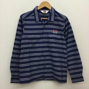 BEN DAVIS S ベンデイビス シャツ、ブラウス 長袖 Shirt Blouse 白 / ホワイト / X 紺 / ネイビー / 10038288