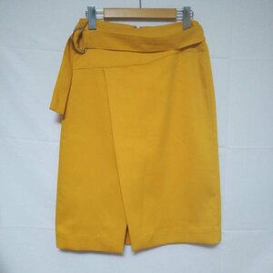 BLISS POINT M ブリスポイント スカート ひざ丈スカート Skirt Medium Skirt 黄 / イエロー / 10000887