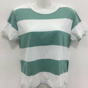 BEAMS BOY 表記無し ビームスボーイ Tシャツ 半袖 T Shirt 白 / ホワイト / X 緑 / グリーン / 10000177