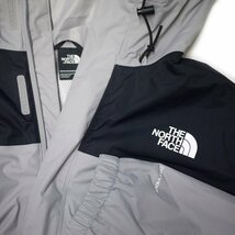 US限定新品 ノースフェイス 防水透湿 ナイロンジャケット パーカー(XL)黒xグレー THE NORTH FACE ANTORA ロング コート 日本未発売/pa506_画像7