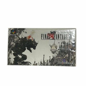 【新品】当時物　SFC スーパーファミコン ファイナルファンタジー6 FINAL FANTASYⅥ