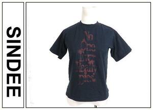 【A04】【SINDEEシンディー 半袖TシャツS黒*L0