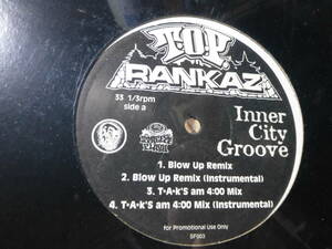 【新品未使用/limited 2000枚】top rankaz/inner city groove remix/zeebra/j rap