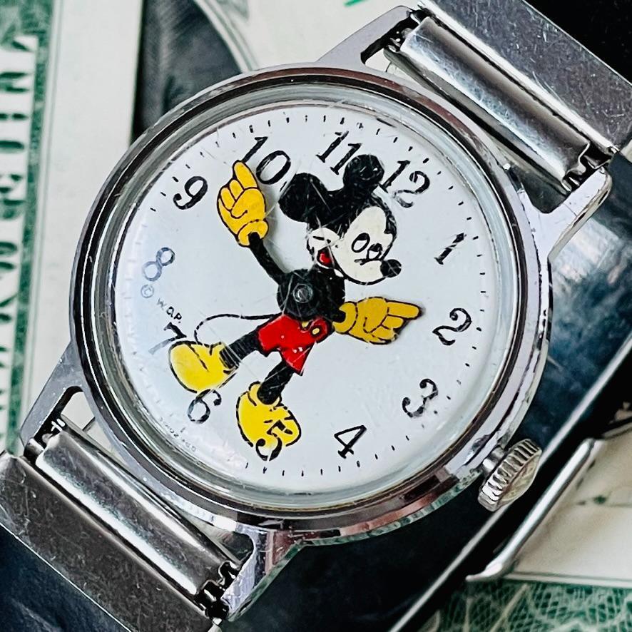 2023年最新】ヤフオク! -ミッキーマウス 腕時計 アンティーク