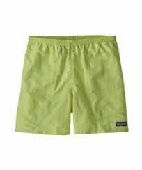 新品 メンズS patagonia バギーズショーツ 5インチ JELY パタゴニア バギーズ Jellyfish yellow イエロー 黄色 baggies shorts 山と道