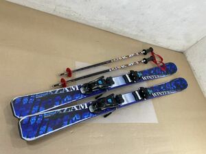 KAZAMA 子供用 スキー板 117