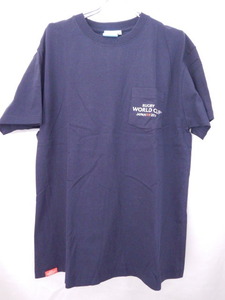 ラグビーワールドカップ 公式Tシャツ 日本代表　★紺色　★前ポケット　レア商品 XLサイズ　★本体価格3900円　★送料無料