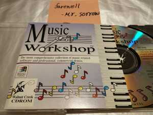 Music Workshop 輸入盤CD-ROM for WINDOWS Converters MIDI Players WAV Patches Samples
