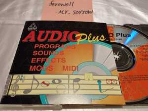 AUDIO Plus 輸入盤CD-ROM for AMIGA MSDOS WINDOWS MAC UNIX Converters Digitizers MIDI Mixers PAS Players Tools MODS Sound Effects