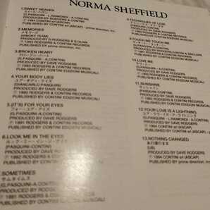 NORMA SHEFFIELD ノーマ・シェフィールド Sweet Heaven 国内盤CD Avex Trax スイート・ヘブン Dave Rogersの画像2