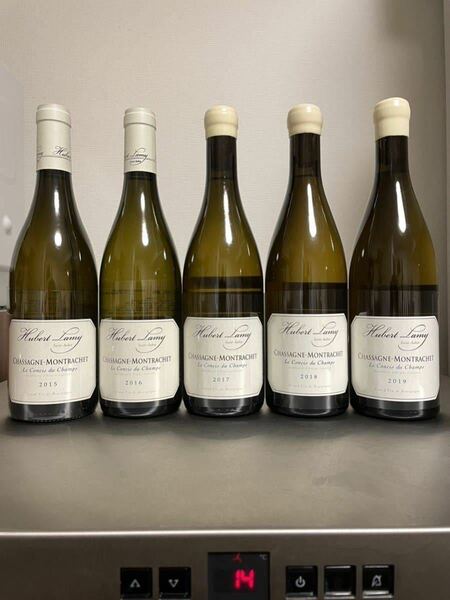 5本セット 2015〜2019 Chassagne-Montrachet シャサーニュ モンラッシェ / Domaine Hubert Lamy ドメーヌ ユベール ラミー