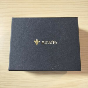 giraffe(ジラフ)ネクタイピンのケース、箱