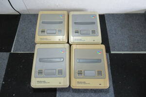  shelves 6.B539 Nintendo Super Famicom body SHVC-001 4 pcs. set 
