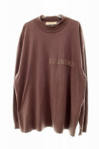 エフオージー エッセンシャルズ フィアオブゴッド FOG ESSENTIALS FEAR OF GOD Plum クルーネック 長袖Tシャツ ロンT 230908☆AA★ メンズ