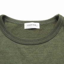 スピナーベイト Spinner Bait 近年モデル Tシャツ ニットソー 長袖 厚手 裏毛 緑系 カーキ 40 ■GY99 メンズ_画像3