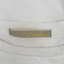 アンナケリー Annakerry Tシャツ カットソー ラウンドネック 半袖 星柄 刺繍 38 オフホワイト /HO17 レディース_画像4