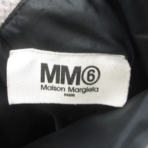 エムエムシックス メゾンマルジェラ MM6 Maison Margiela 16年製 ジャパニーズ トートバッグ メッシュ 国内正規 UNI グレー レディース_画像5