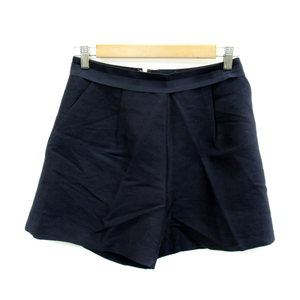  Rope ROPE юбка-брюки брюки шорты короткий хлеб одноцветный шерсть 38 темно-синий темно-синий /SY23 женский 