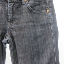 7 for all mankind セブン フォー オール マンカインド デニム パンツ ジーンズ ブラック 26 レディース_画像4