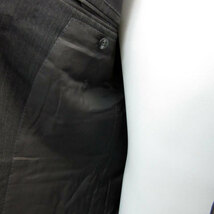 ハーディエイミス スーツ セットアップ 上下 テーラードジャケット ミドル丈 スラックスパンツ テーパードパンツ R38-45-85 グレー メンズ_画像4