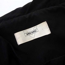 BUGARRI ブガーリ コート ジャケット ナイロン フリル フレア ギャザー 長袖 M-L 黒 ブラック レディース_画像4