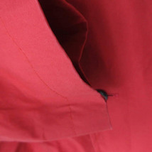グレンフェル GRENFELL コットン ジャケット イギリス製 裏地チェック シングル 赤 レッド 34 レディース_画像4