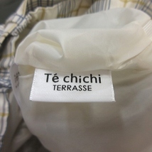 未使用品 テチチ Te chichi タイトスカート ロング チェック F マルチカラー /YI レディース_画像5