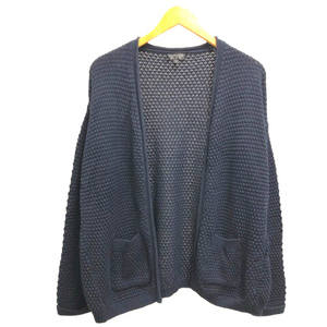 Top Shop Topshop Tops Cardigan вязаная кнопка без пуговиц с длинным рукавом EUR40 Navy Navy * Mz Ladies