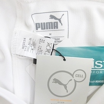 未使用品 プーマ PUMA プーマ ゴルフ PUMA レギンス スパッツ パンツ ロング 白 ホワイト M レディース_画像3
