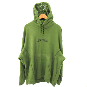 アディダスオリジナルス adidas originals R.Y.V D Hoody プルオーバー パーカー GD9278 コットン 大きいサイズ 5XL 緑 グリーン