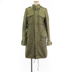  green green M-65 military coat spring coat cotton khaki 2 outer #GY06 lady's 
