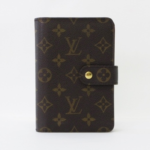 ルイヴィトン LOUIS VUITTON モノグラム ポルトパピエ ジップ 二つ折り 財布 M61207 ■ECS レディース