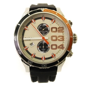  diesel DIESEL wristwatch chronograph analogue quartz SS DZ-4310 black black #ECS men's 
