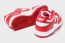 27cm 未使用品 NIKE ナイキ DUNK LOW SP 'White and University Red' ダンク ロー US9 CU1727-100/● メンズ_画像3