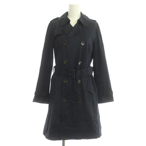  Ray Beams Ray Beams The Way of Chic trench coat cotton belt attaching 0 navy blue navy /MY #GY08 lady's 