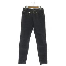 アーペーセー A.P.C. デニム パンツ JEAN MOULANT ジーンズ スリム ストレッチ 25 紺 インディゴ /MY ■GY07 レディース_画像1