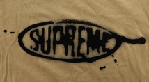 シュプリーム SUPREME 22SS Ink Blot S/S Top Tee インク ブロット オーバル ロゴ Tシャツ 半袖 M 茶色 ブラウン ブランド古着ベクトル ☆A_画像4