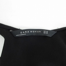ザラウーマン ZARA WOMAN オールインワン サロペット 黒 ブラック XS 0913 レディース_画像4