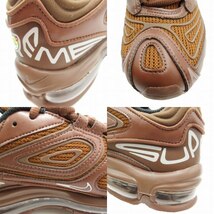 美品 22AW ナイキ × シュプリーム NIKE × Supreme Air Max 98 TL SP Brown エアマックス ブラウン ローカット スニーカー DR1033-200_画像6