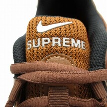 美品 22AW ナイキ × シュプリーム NIKE × Supreme Air Max 98 TL SP Brown エアマックス ブラウン ローカット スニーカー DR1033-200_画像7