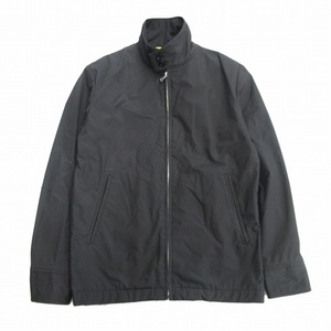 ユナイテッドアローズ ブルーレーベル UNITED ARROWS BLUE LABEL スイングトップ ハリントン ジャケット ブルゾン M 黒 ブラック メンズ