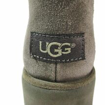 アグ UGG ブーツ ムートン クリスティン KRISTIN Classic Slim Collection 1012497 グレー 25.5cm レディース_画像6