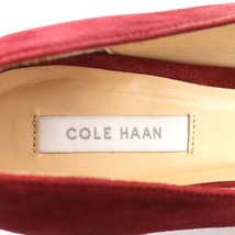 コールハーン COLE HAAN パンプス スエード ポインテッドトゥ ヒール 6B 23.0cm ボルドー /AN29 ■OF レディース_画像4