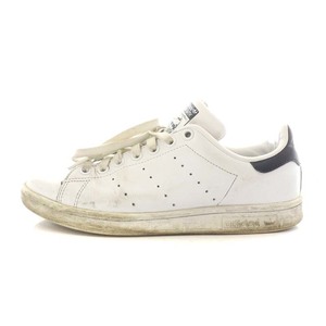 アディダスオリジナルス adidas originals スタン スミス STAN SMITH スニーカー シューズ レザー 24.0cm 白 ホワイト 紺